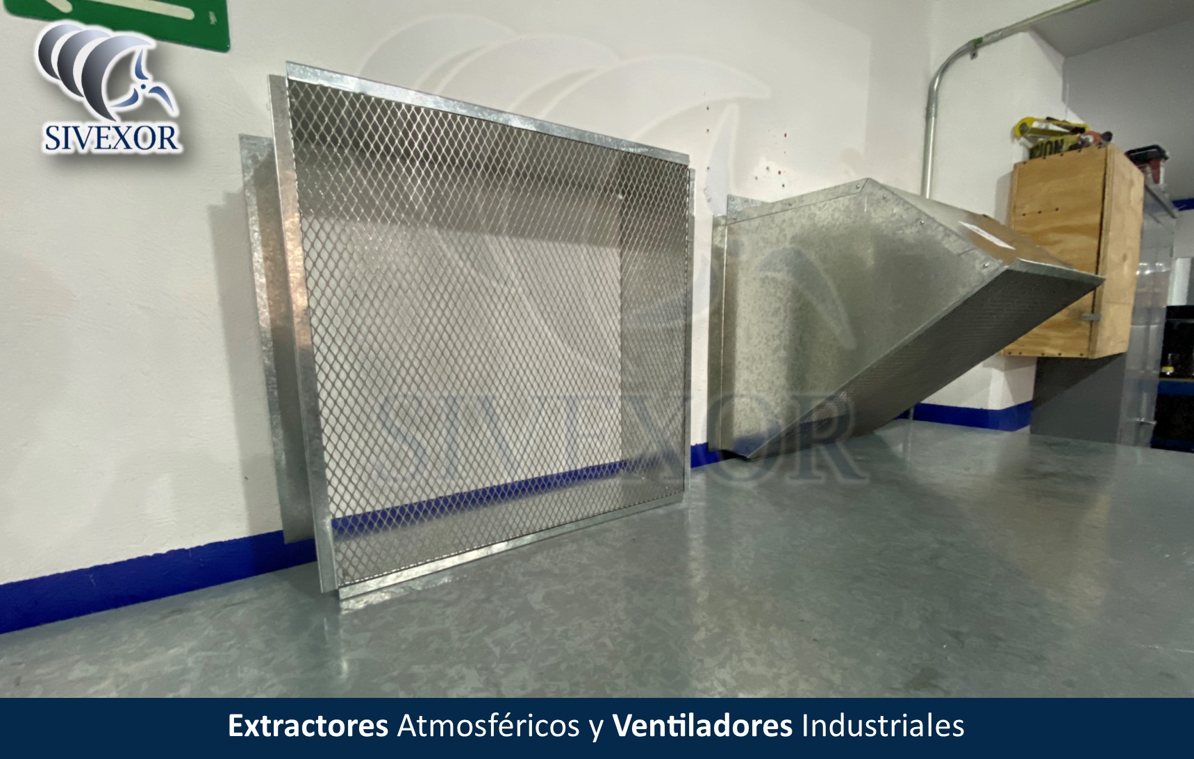 Rejillas de proteccion para ventiladores axiales SIVEXOR